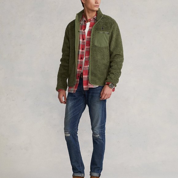 Polo Ralph Lauren Hybrid Fleece Jacket - Picture 3 of 7